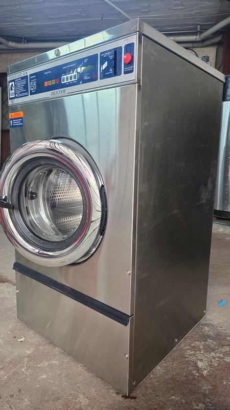 LAVADORA DEXTER 220V BOTON EMERGENCIA 20 LIBRAS USADO