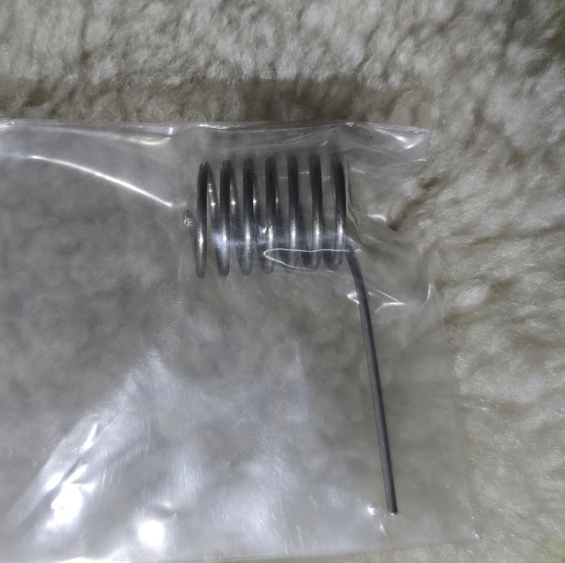 Para el resorte de la válvula de drenaje n.° 9534-339-001 (T400, T600 y T900)