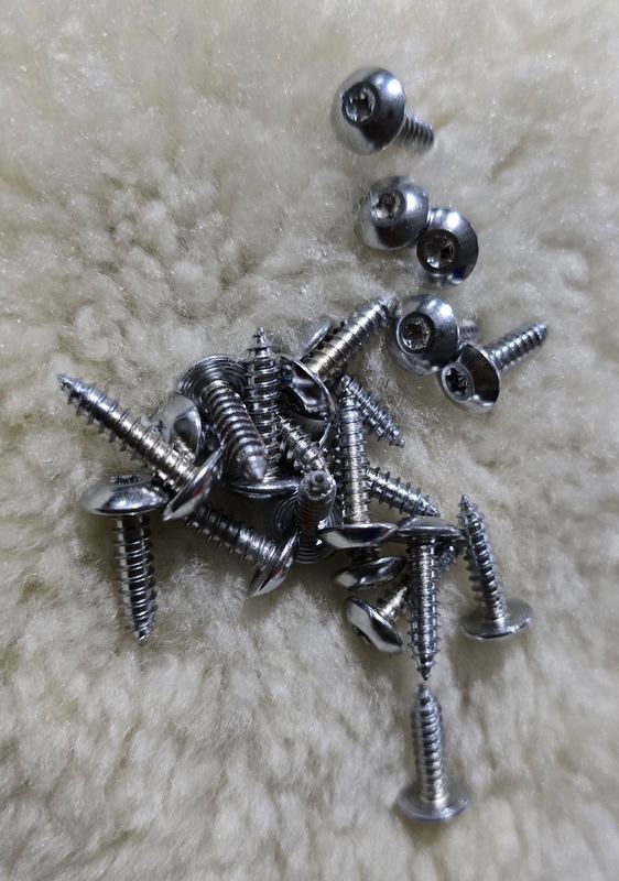 Tornillo torx panel frontal secadora