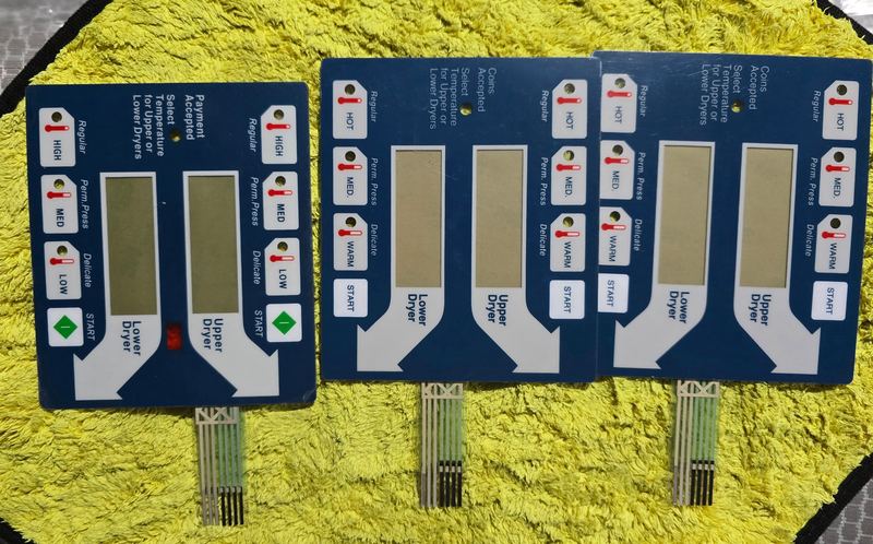 Tactil de teclado de computadora de secado 9801-059-002