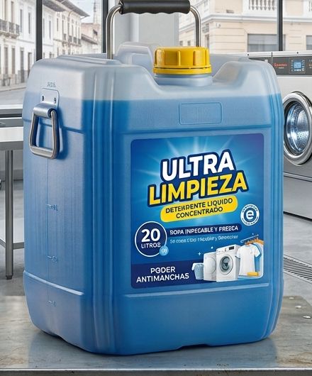 Detergente líquido de ropa (caneca de 20 litros)